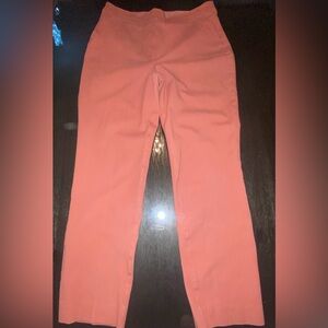 SPANX On-The-Go Ankle Slim Straight Pants In Terracotta Med-Tall